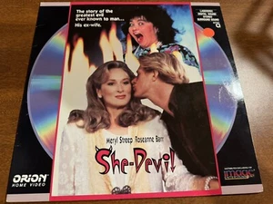 She Devil Laserdisc COMBINED SHIPPING - Picture 1 of 1