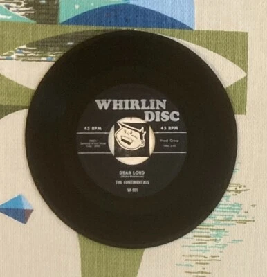 The Continentals 45 Dear Lord / Fine, Fine, Frame Doo Wop Repro VG+ Foto 1 de 2