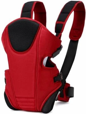 Baby Carry Bag Backpack Sling Back Position | Front Position Carrier -Red - Image 1 of 4