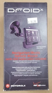 Droid X Navigation/Music Vehicle Mount (AUX audio cable included) Brand New - Picture 1 of 7