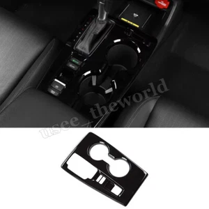 Gear Shift Panel Frame Cover Trim For Honda Civic 11th Gen 2022-2025 Gloss Black - Picture 1 of 15