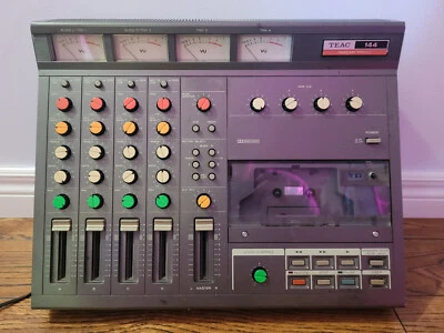 Tascam TEAC Portastudio 144 4 Channel Mixer Recorder AS-IS for Parts or Repair - Image 1 of 4