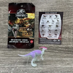 Jurassic World Dino Escape Mini Blind Bag Mattel Parasaurolophus NEW - Picture 1 of 7