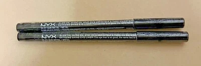2 NYX Slide Glide Stay & Definitely A Turn IMPERMEABLE delineador de ojos SL11 PISTOLA METAL Foto 1 de 2
