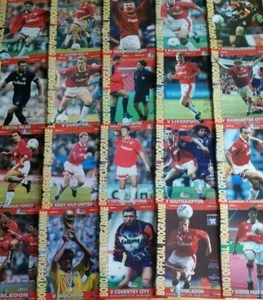 1995-96 Middlesbrough FC Heim Fußball Programme - Ihre Wahl - KOSTENLOSER Versand - Bild 1 von 1
