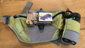 High Sierra Lumbar Pack LXB1400 Switchback | Green Gray | 500ml Lexan Bottle - Picture 1 of 3