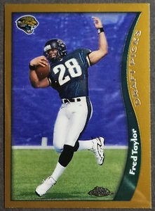 1998 Topps Chrome #152 Fred Taylor Rookie RC Jacksonville Jaguars - Bild 1 von 2