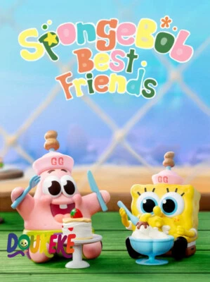 POP MART SpongeBob Squarepants Best Friends Series Confirmed Blind Box Figure - Image 1 of 4
