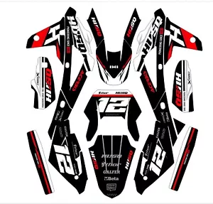 Graphics for Husqvarna TC TE 450 511 2008 2009 2010 Serenity Custom - Picture 1 of 1