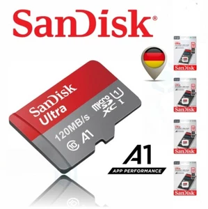Karta SanDisk ULTRA micro SD 32GB 64GB 128GB 256GB 512GB 1TB Karta pamięci telefonu komórkowego - Zdjęcie 1 z 10