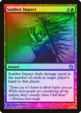 Sudden Impact FOIL 9th Edition NM Red Uncommon MAGIC GATHERING CARD ABUGames