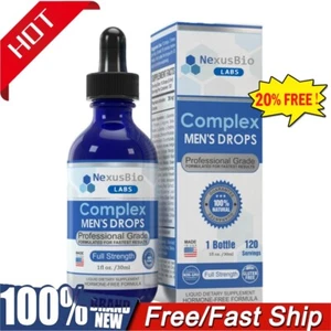 Nexusbio Labs Complex Men's Drops, Secret Drops for Strong Men, Men’s Drops - Picture 1 of 10
