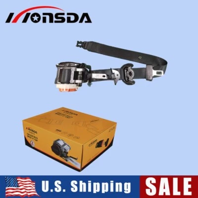 Cinturón de seguridad delantero derecho hebilla retractor negro para Buick LaCrosse 2009-2017 Foto 1 de 4