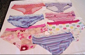 NEW 7 PAIR Girls Size Large * OLD NAVY * Underwear Panties Bikinis Hipsters - Picture 1 of 4