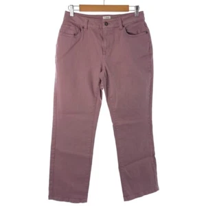 L.L.Bean Classic Fit Straight Leg Damen Denim Jeans Stretch Größe 6 Petite - Bild 1 von 9