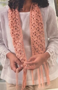 CROCHET ~ “Ibiza Breeze Scarf” ~ PATTERN ~ - Picture 1 of 2