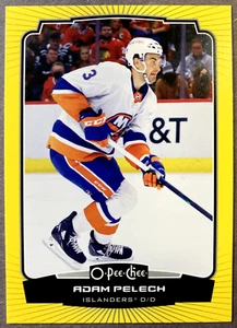 2022-23 O-Pee-Chee Yellow Parallel #344 Adam Pelech New York Islanders - Picture 1 of 1