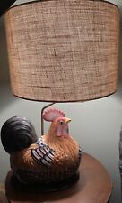 Vintage Chicken ~ Rooster Lamp Country Farmhouse (Lamp only)