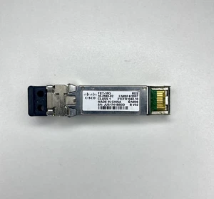 Cisco Genuine 10GB SFP Transceiver FET-10G 10-2566-02 Optical Multi Mode Module - Afbeelding 1 van 2