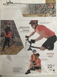 Jalie 2216 Men's & Boys'  Cycling Jersey, Shorts Sewing Pattern in 22 Sizes