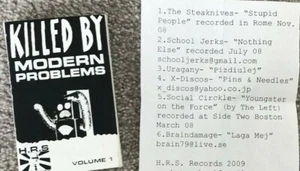 Killed By Modern Problems tape comp w/School Jerk, Social Circkle, The Trites + - Picture 1 of 2
