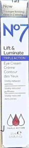 No 7 Lift and Luminate Triple Action Eye Cream!!!!!!!!!!!!!! - Picture 1 of 2