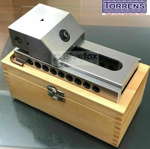 4" SCREWLESS (PIN TYPE) TOOLMAKER PRECISION GRINDING MACHINE VICE/VISE PREMIUM - Picture 1 of 3