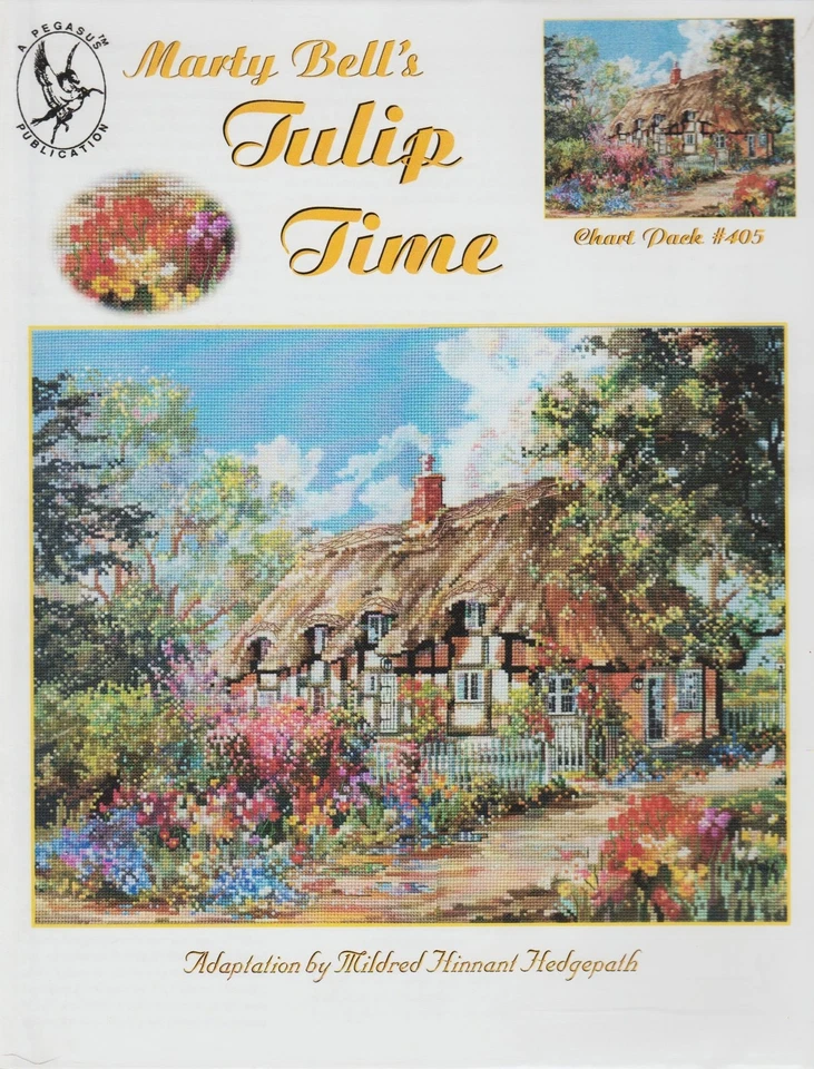 Tulip Time by Pegasus Marty Bell cross stitch pattern - Image 1 of 1