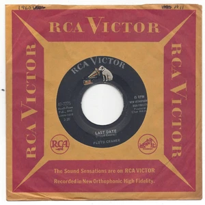 FLOYD CRAMER, "LAST DATE" - Picture 1 of 3
