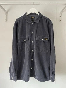 Stan Ray CPO Shirt Corduroy Long Sleeve Navy Mens Size XL - Picture 1 of 5