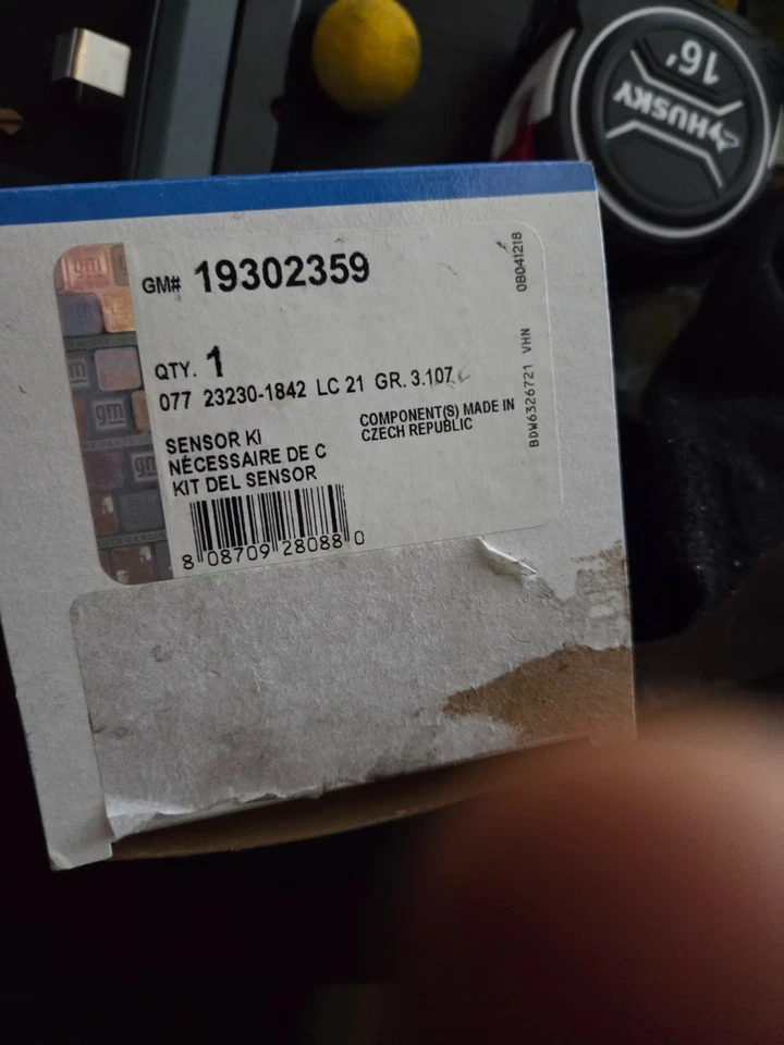 Kit de sensor de oxígeno Nox delantero genuino GM 2015-2016 Chevrolet GMC 19302359 Foto 1 de 1