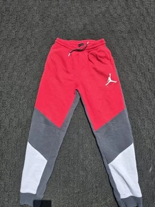 Air Jordan Big Kid Sweat Pants Red,Blue,White Size L (12-13) - Picture 1 of 4
