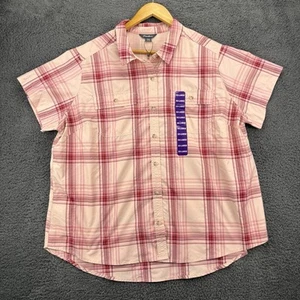 Eddie Bauer Shirt Women 2XL Hike Trail Safari Button Up - Picture 1 of 8