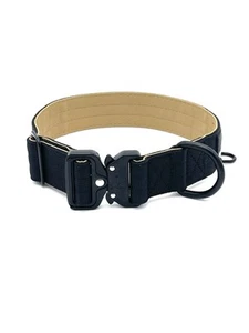 Posh Pup Supplies Dog Collar, Quick Relief Buckle, Leather Liner - Picture 1 of 10