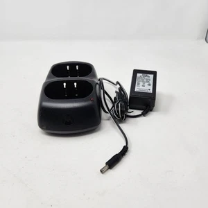Motorola CH610D Walkie Talkie 2-Way Radio Charger w/AC Adapter Tested - Zdjęcie 1 z 8