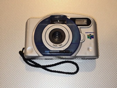 Vintage Nintendo 64 Camera 35mm Film Point Shoot Focus Free Flash N64 - Image 1 of 4