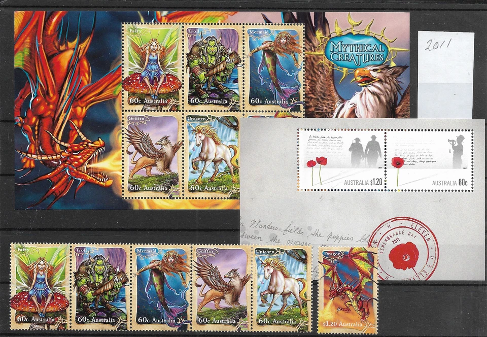 Australia @ 2011 Conmemorativo MNH Juegos/Hojas Buen Precio @Aus.742 Foto 1 de 1