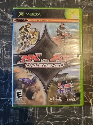 MX vs. ATV Unleashed (Microsoft Xbox, 2005) No Manual Tested Working - Image 1 of 4