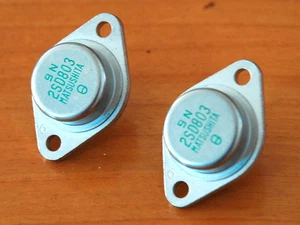 Matsushita 2SD803 TO-3 Transistor alter Verteiler Inventar Menge 2 Stück. - Bild 1 von 1