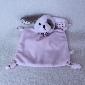 MANTA DE SEGURIDAD LOVEY CACHORRO Perro Bearington Peluche Rosa 6.5"" x 6.5"" Pequeños Molinos - Imagen 1 de 8