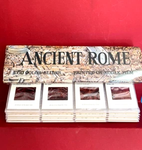 ANCIEN ROME 60 COLOR SLIDES ON KODAK FILM MADE ITALY VINTAGE DIAPOSITIVAS - Imagen 1 de 15