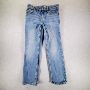 Cat & Jack Girls Straight Stretch Medium Wash Denim Blue Jeans Size 10 - Picture 1 of 7