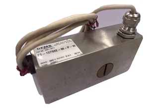 Interruptor de flujo de pistón de acero inoxidable GEMS FS-10798 E M-P-W P/N 020-0217 1/2" NPT - Imagen 1 de 4