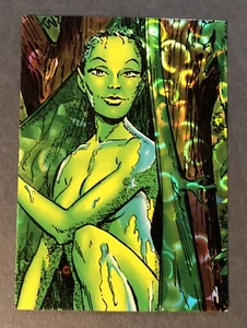 1992 Marvel Comic Images Prism Silver Surfer - Mantis card #56 - Picture 1 of 2