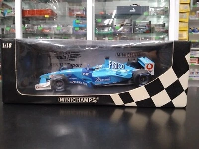 1/18 Benetton Renault Sport B201 G. Fisichella Minichamps - Image 1 of 4