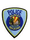 Patch de police américain Gilbert Arizona