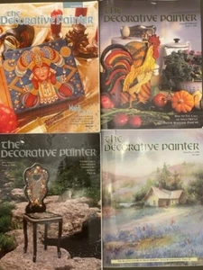 The Decorative Painter Magazine Lot Qty=4 for Tole Painting/folk art painting - Picture 1 of 5