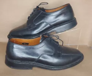 Allen Edmonds Hillcrest schwarz Leder Fahrrad Zehe Oxford elegante Schuhe Herren 9 D - Bild 1 von 6