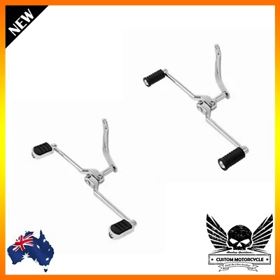 Brazo de palanca de cambios de palanca de cambios de punta de talón de motocicleta Harley Softail Deluxe Fat Boy Foto 1 de 4