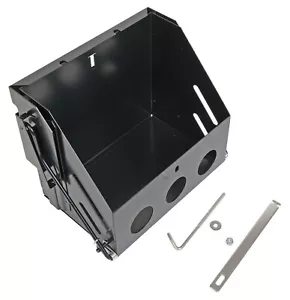 Black Steel Drop-Down Battery Box - Picture 1 of 1